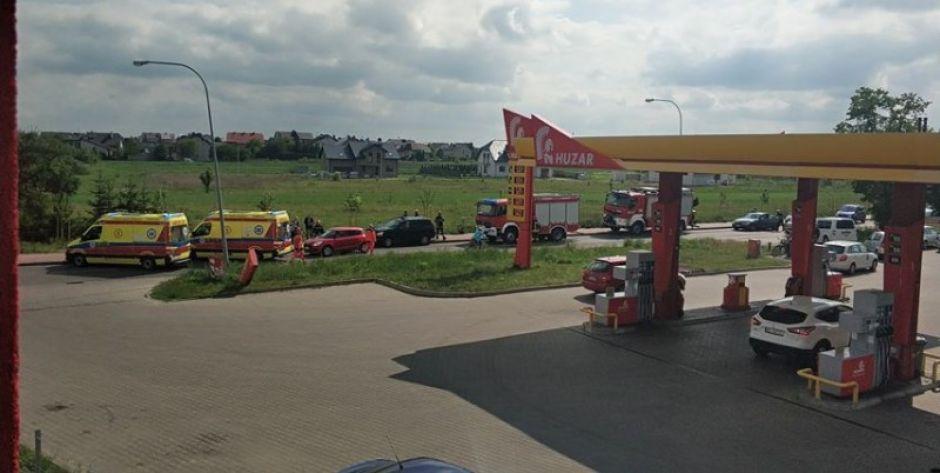 Zderzenie samochodów na ulicy Janowskiej w Siedlcach. Utrudnienia na trasie Siedlce-Łosice!