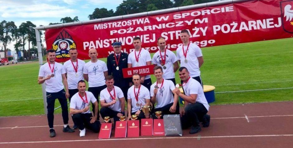 Siedleccy strażacy wicemistrzami Mazowsza 