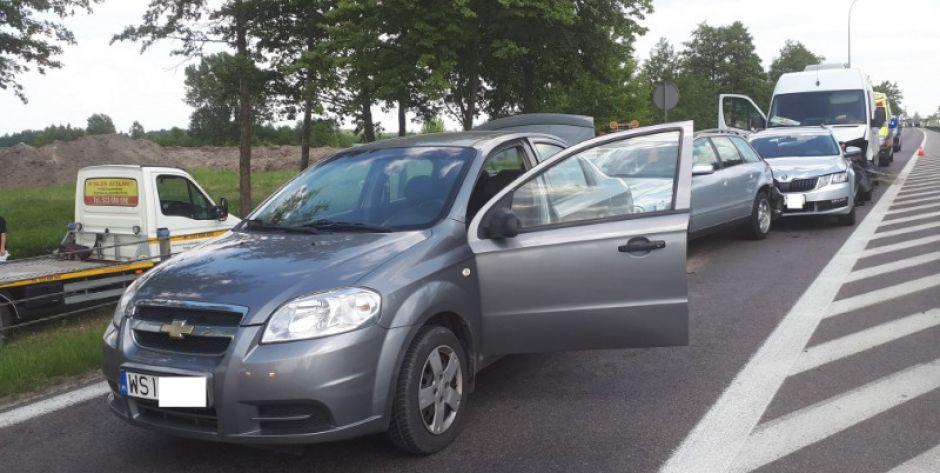 Wypadek w Białkach. 3 osoby ranne (Aktualizacja)