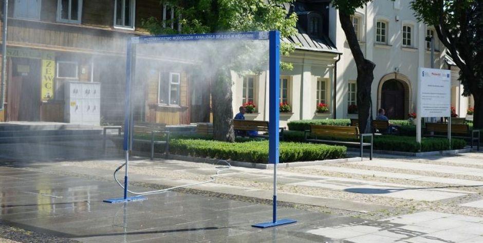Wodna kurtyna na upalne dni