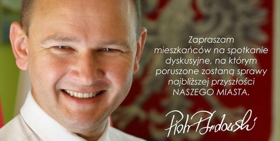 Burmistrz Łukowa otwiera cykl spotkań z mieszkańcami