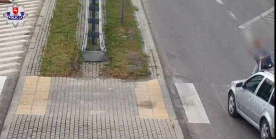 Potrącił pieszą