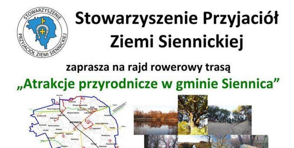 Rajd rowerowy w gminie Siennica