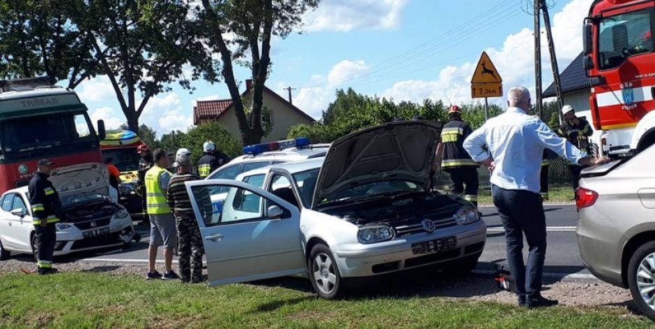 W Gostchorzy zderzyło się 5 pojazdów!