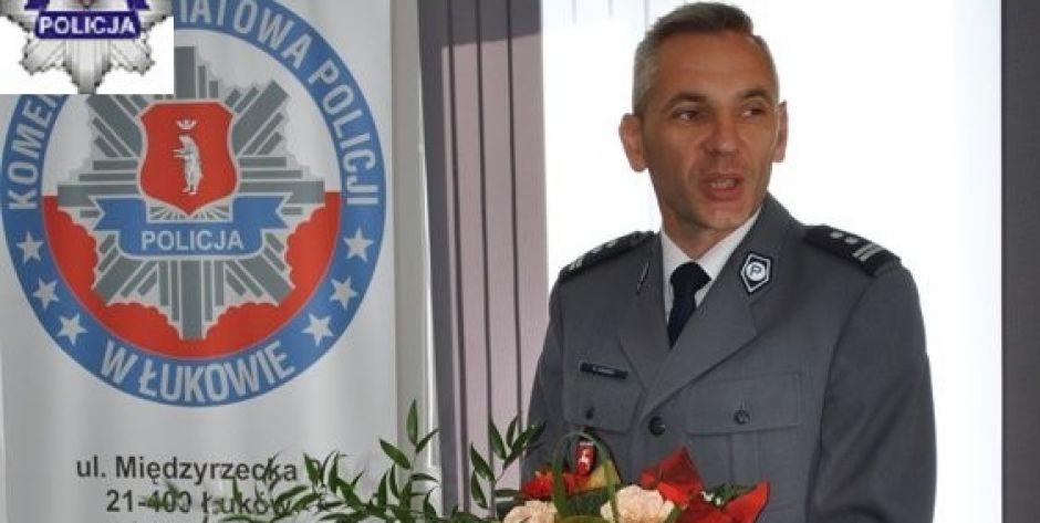 Nowy zastępca komendanta policji w Łukowie