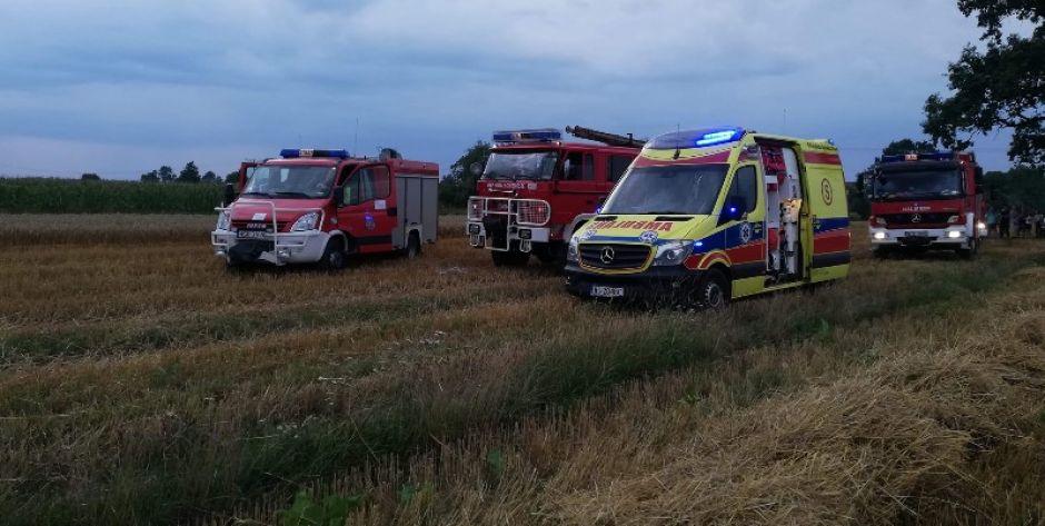 Tragedia na polu. Nie żyje 41-letni mężczyzna