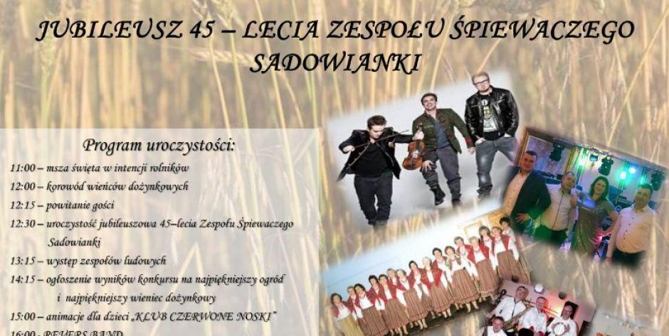 Dożynki w Sadownem 