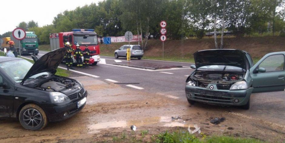 Wypadek na obwodnicy Siedlec – 2 osoby ranne