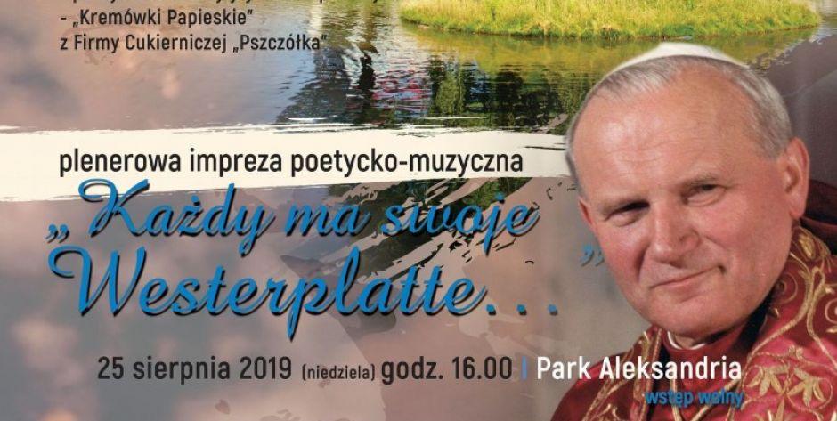 Każdy ma swoje Westerplatte... - jutro w parku
