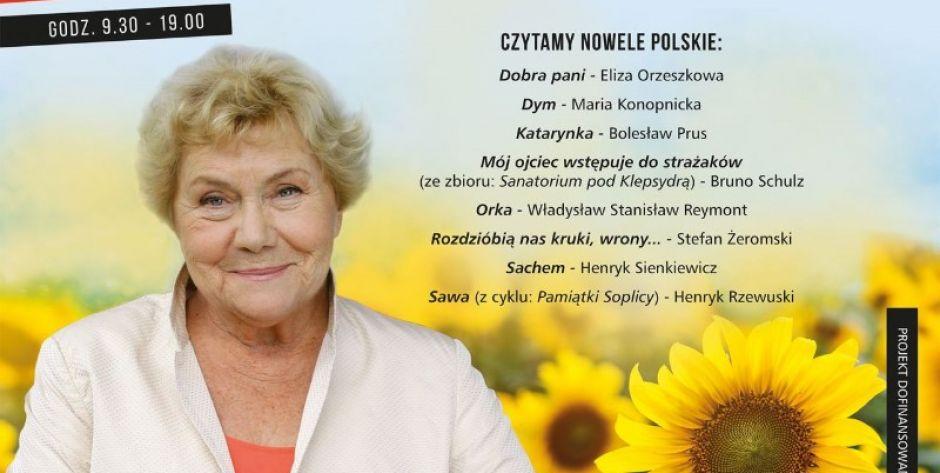 Narodowe Czytanie nowel z Teresą Lipowską