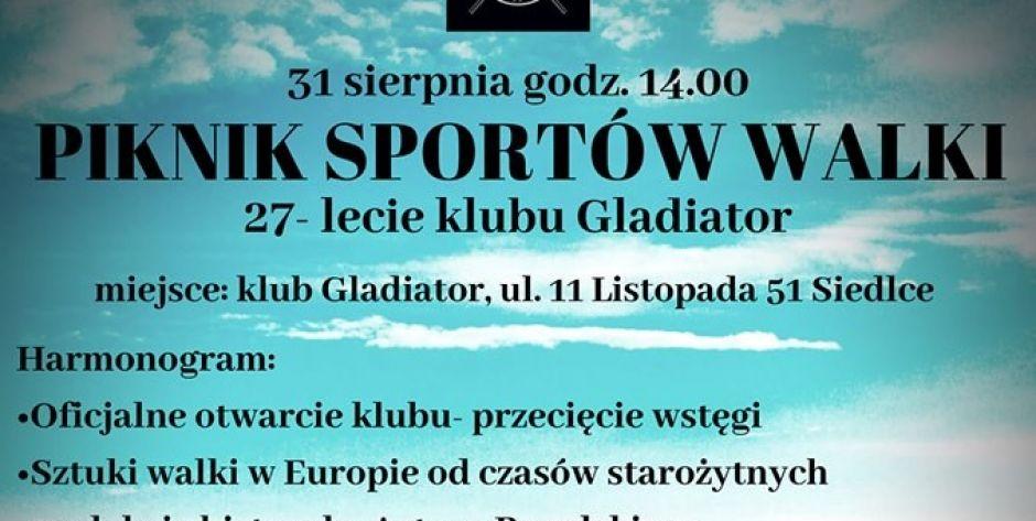 Piknik Sportów Walki w Gladiatorze Siedlce