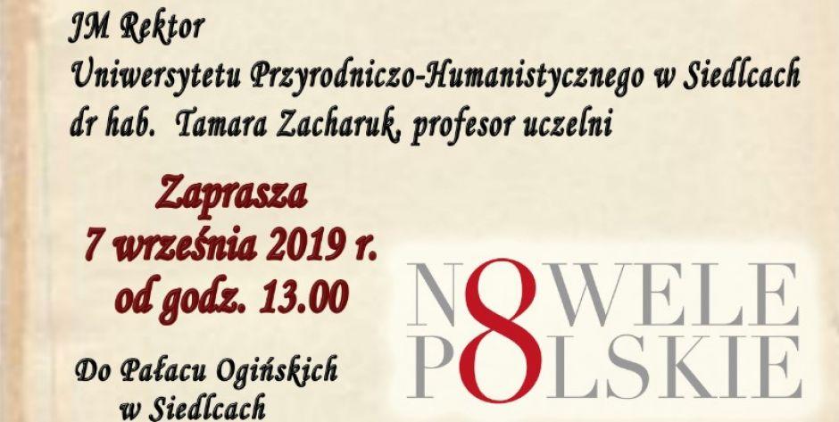 Narodowe Czytanie w Pałacu Ogińskich  w Siedlcach