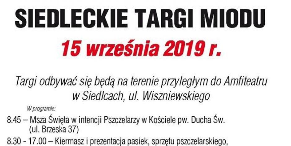 Najsłodsza impreza w roku – Siedleckie Targi Miodu