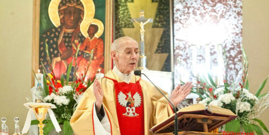 Msza w kościele garnizonowym