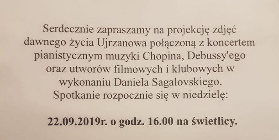 Dawny Ujrzanów na zdjęciach i muzyka Chopina