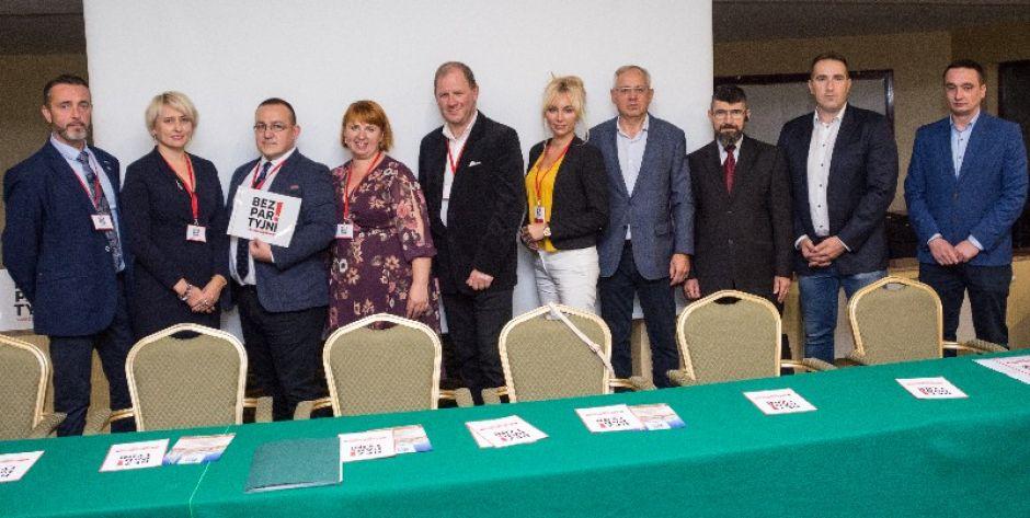 Samorządowcy chcą do Sejmu! – konferencja prasowa w Siedlcach