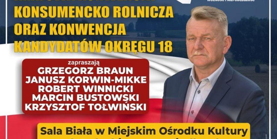 Korwin-Mikke, Braun i Winnicki w Siedlcach