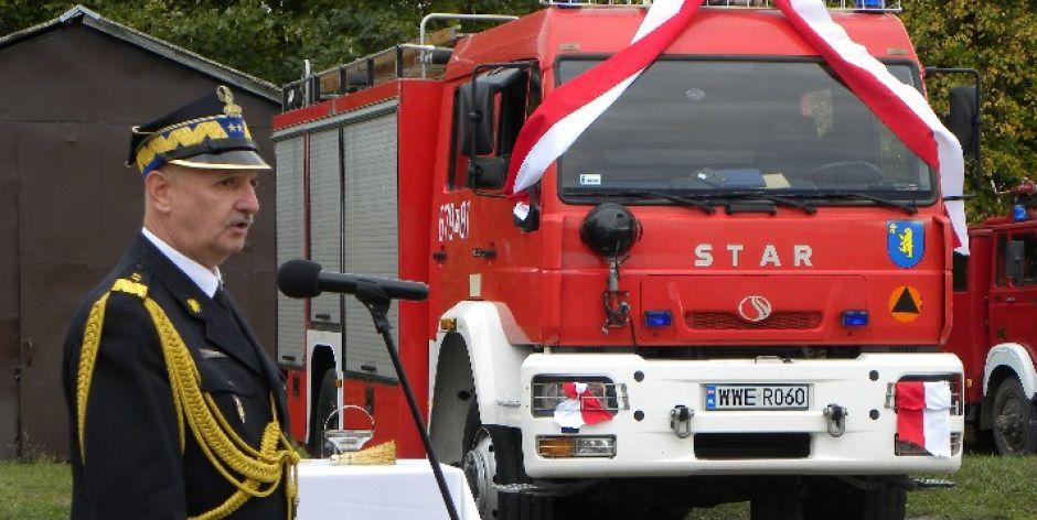 Strażacy z Wierzbna dostali wóz bojowy