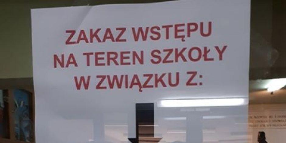 Alarm w szkołach