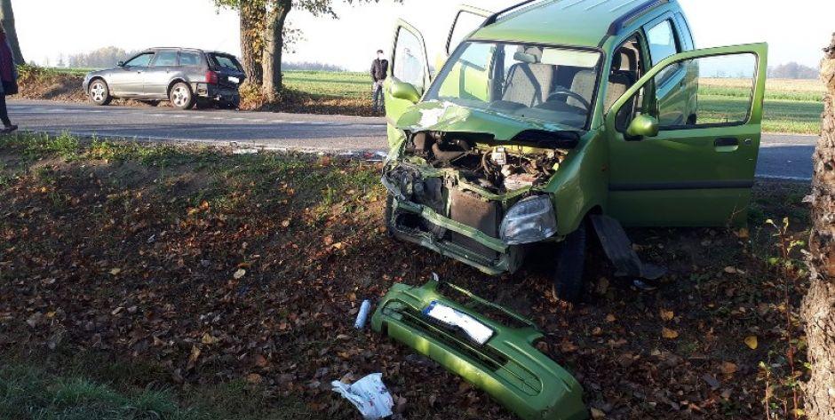 Wypadek na trasie Mokobody - Węgrów