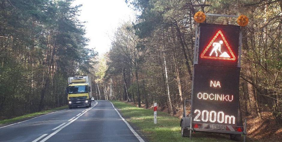 Ruch wahadłowy na DK 63