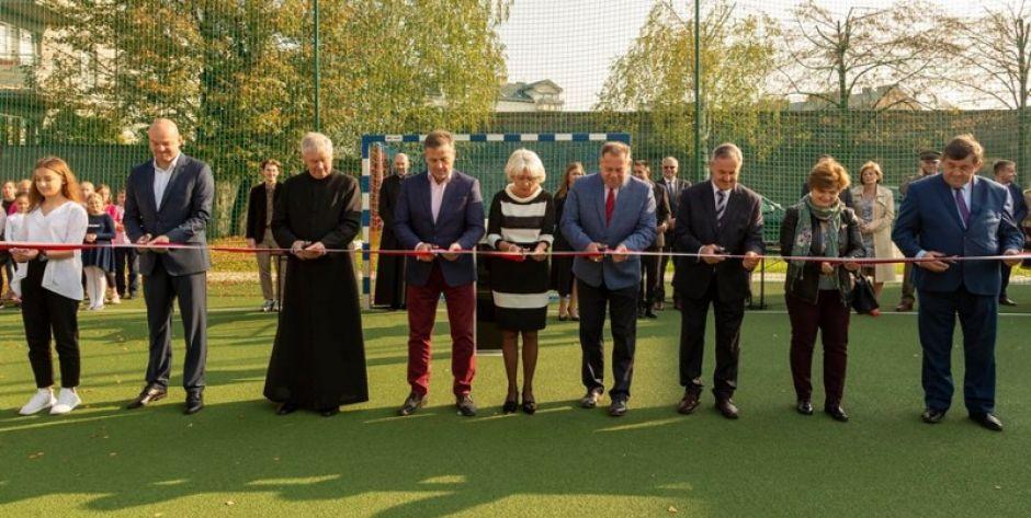 Otwarcie obiektów sportowych w SP 2