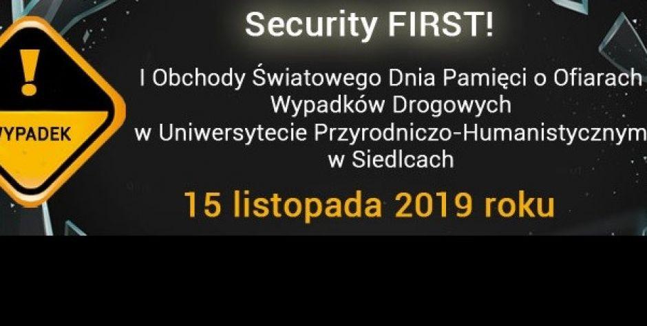 Obchody Światowego Dnia Pamięci Ofiar Wypadków Drogowych w UPH w Siedlcach