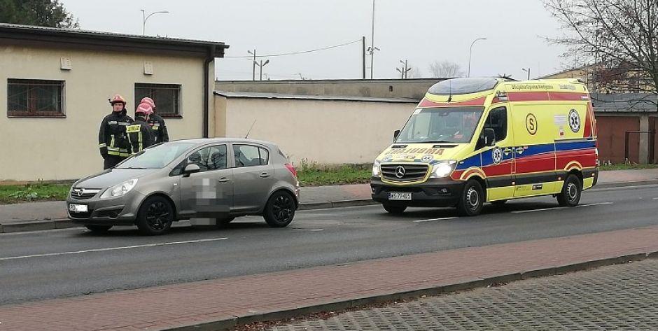 Potrącenie pieszej na Składowej 