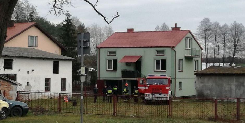 Pożar domu w Kisielanach-Kucach - Jedna osoba nie żyje