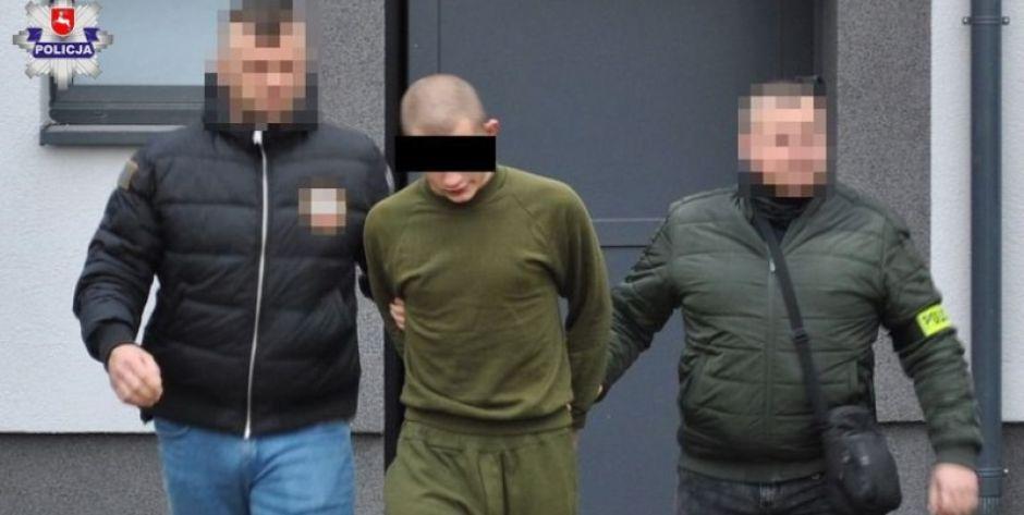20-latek dotkliwie pobił kobietę, której próbował ukraść torebkę
