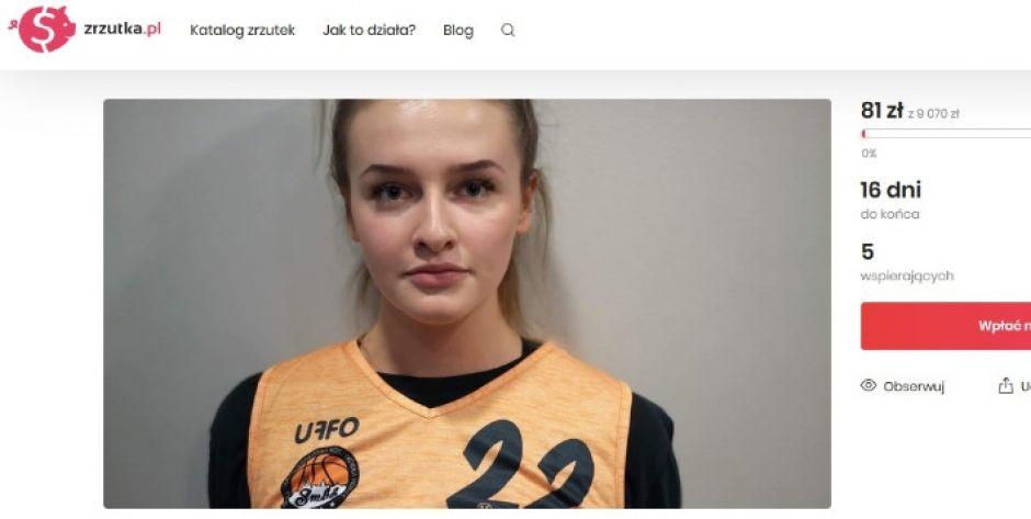 Zbiórka na operację siedleckiej koszykarki 