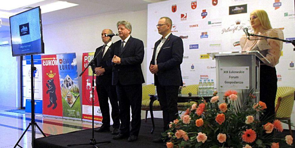 Łukowskie Forum Gospodarcze &nbsp Biznes i polityka