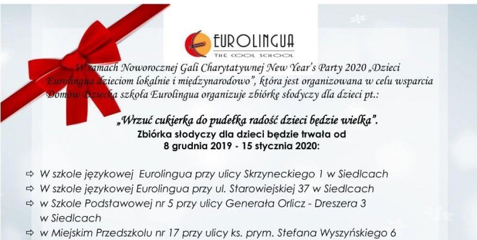 Świąteczna zbiórka słodyczy dla podopiecznych domów dziecka