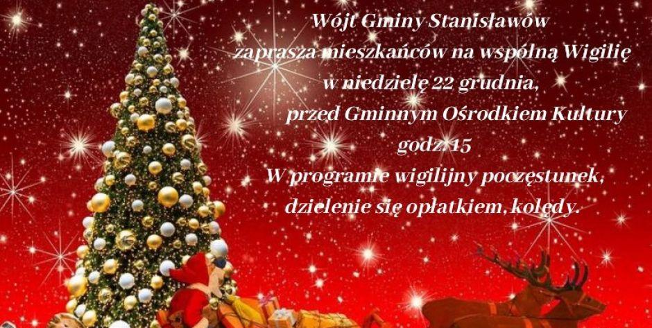 Spotkanie wigilijne w Stanisławowie