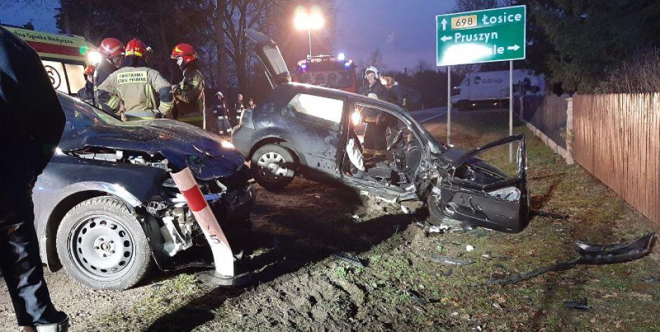 Wypadek na drodze Siedlce-Łosice. Trasa zablokowana!