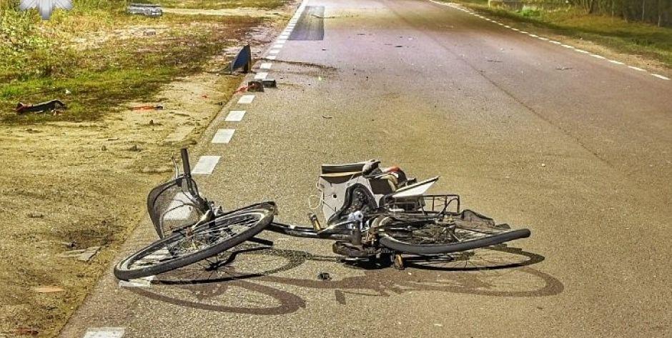 Potrącenie rowerzysty w Łukowie