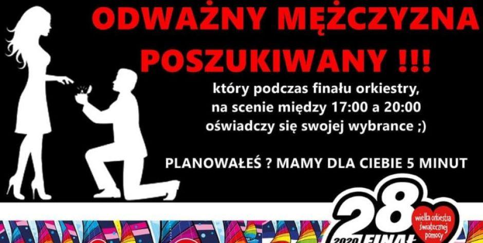 Poszukiwany odważny mężczyzna!