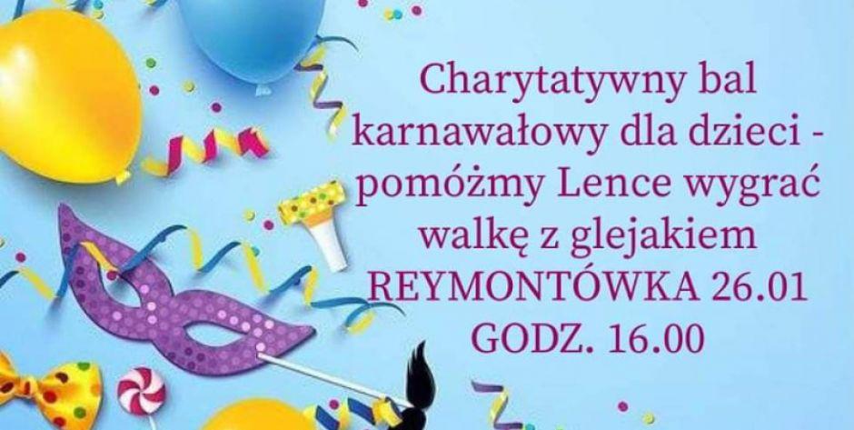 Charytatywny bal karnawałowy dla Lenki
