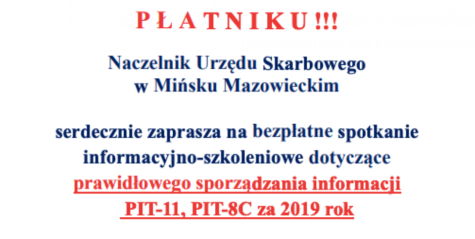 Jak prawidłowo wypełnić PIT? Weź udział w szkoleniu