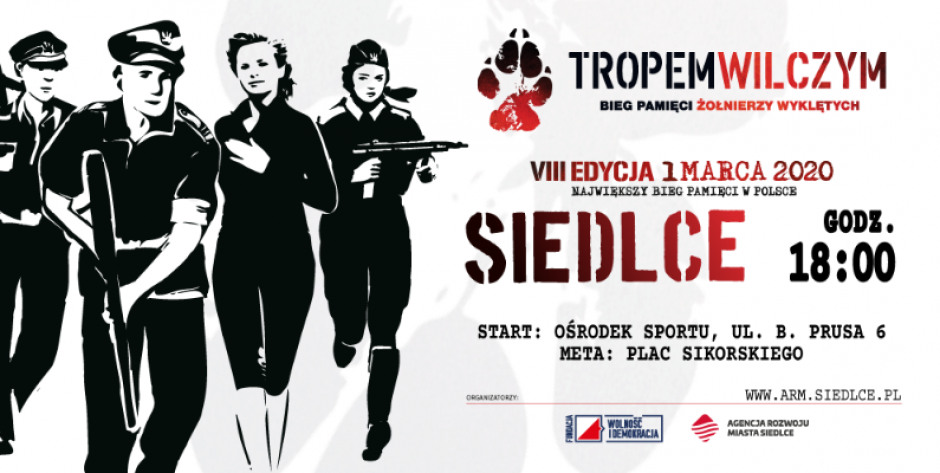 Bieg Tropem Wilczym w Siedlcach