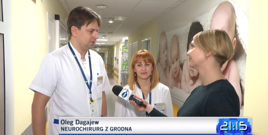TVN24 o lekarzach zza wschodniej granicy w Siedlcach