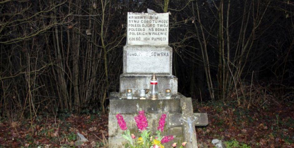 Wandale uszkodzili historyczny pomnik w Milewie. Szuka ich policja
