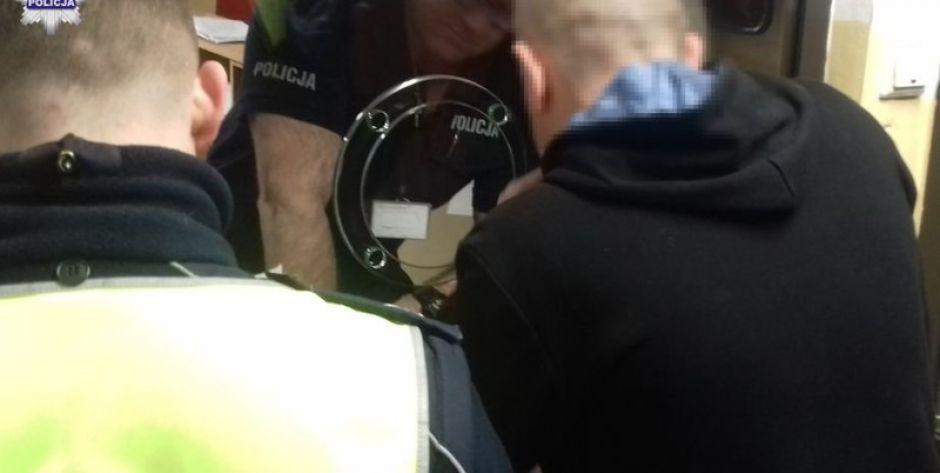 Kompletnie pijany przyjechał zatankować na stację paliw