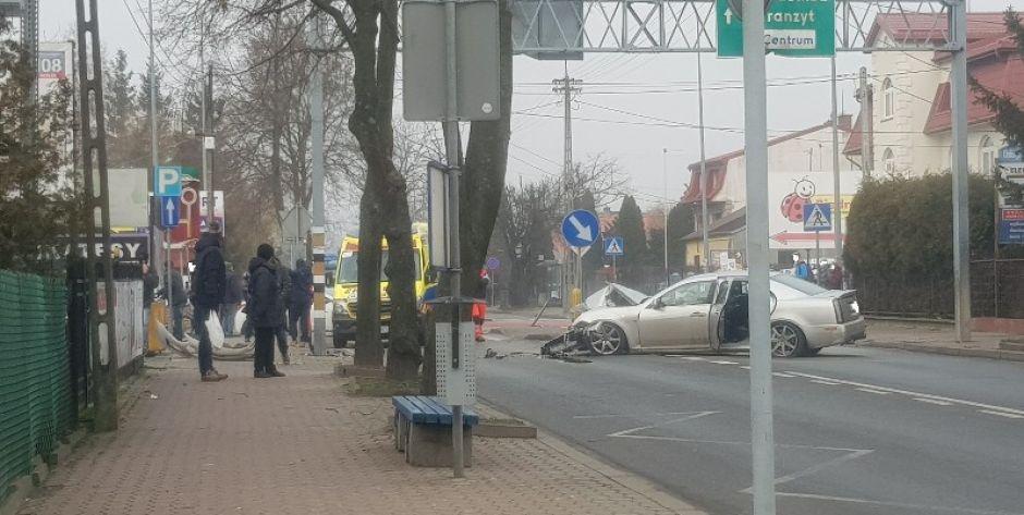 Wypadek na Starowiejskiej. Ranna kobieta i dziecko aktualizacja