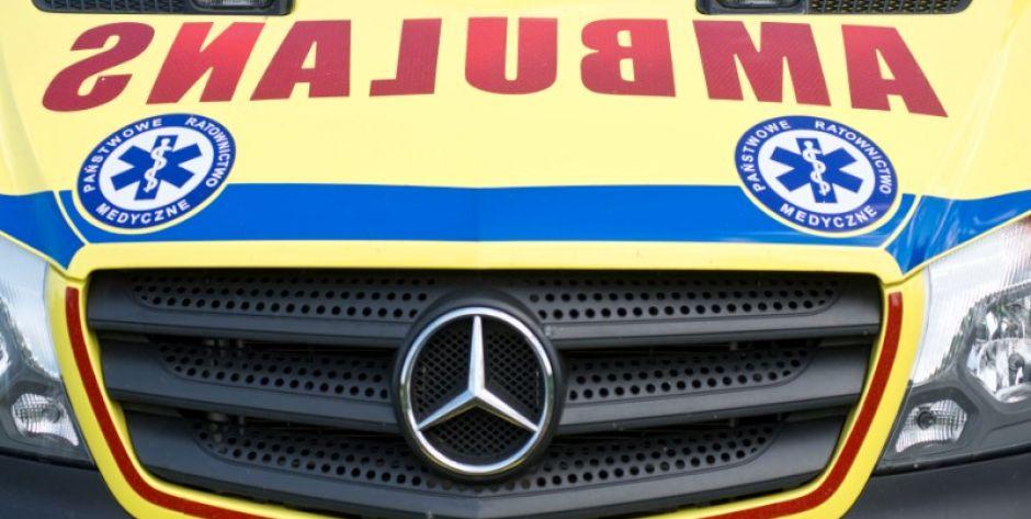 Zderzenie karetki z peugeotem w Skórcu aktualizacja