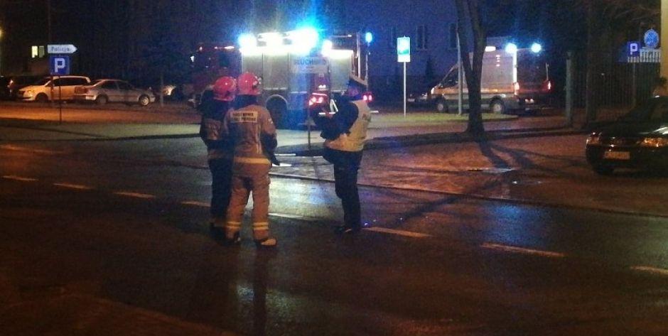 Ładunek wybuchowy w komendzie?