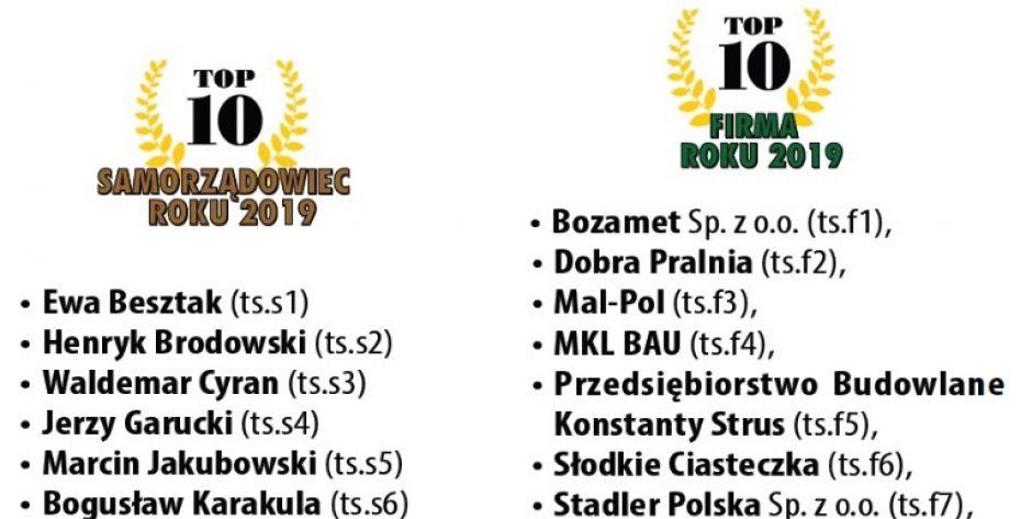 Samorządowiec i Firma Roku 2019 - Głosujemy tylko do 9 lutego! 