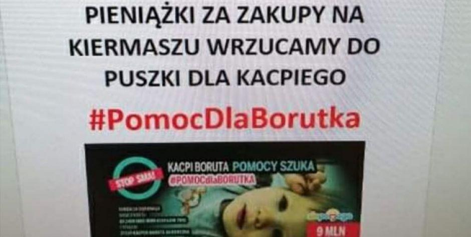 Owocowo-warzywny kiermasz dla Kacperka