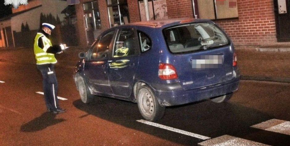 Pieszego zauważył dopiero wtedy, gdy upadł mu na szybę