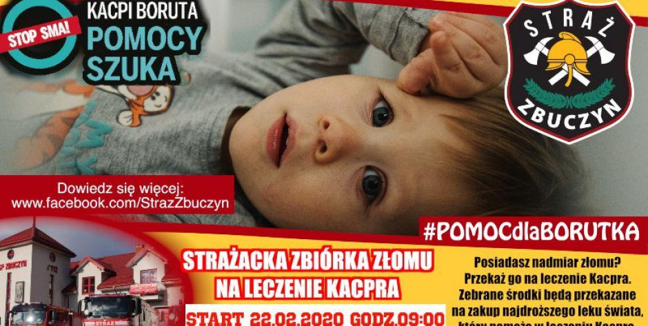 Strażacka zbiórka złomu dla Kacperka
